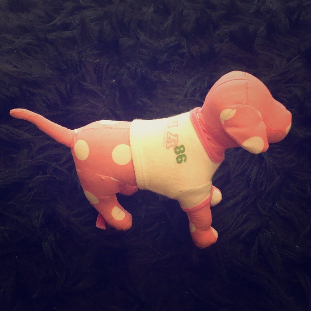 Vintage PINK Mini Dog